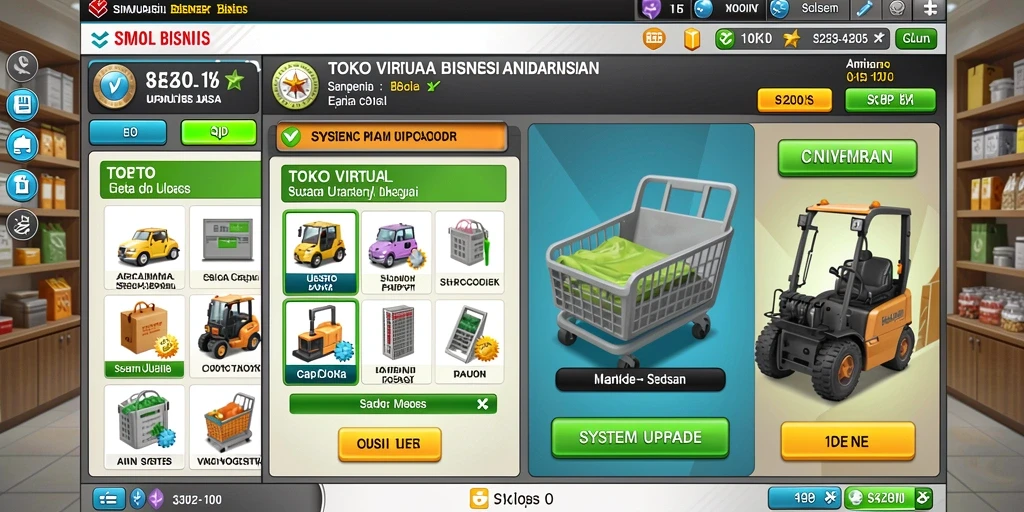 win33 - Menu navigasi yang mudah dan intuitif.